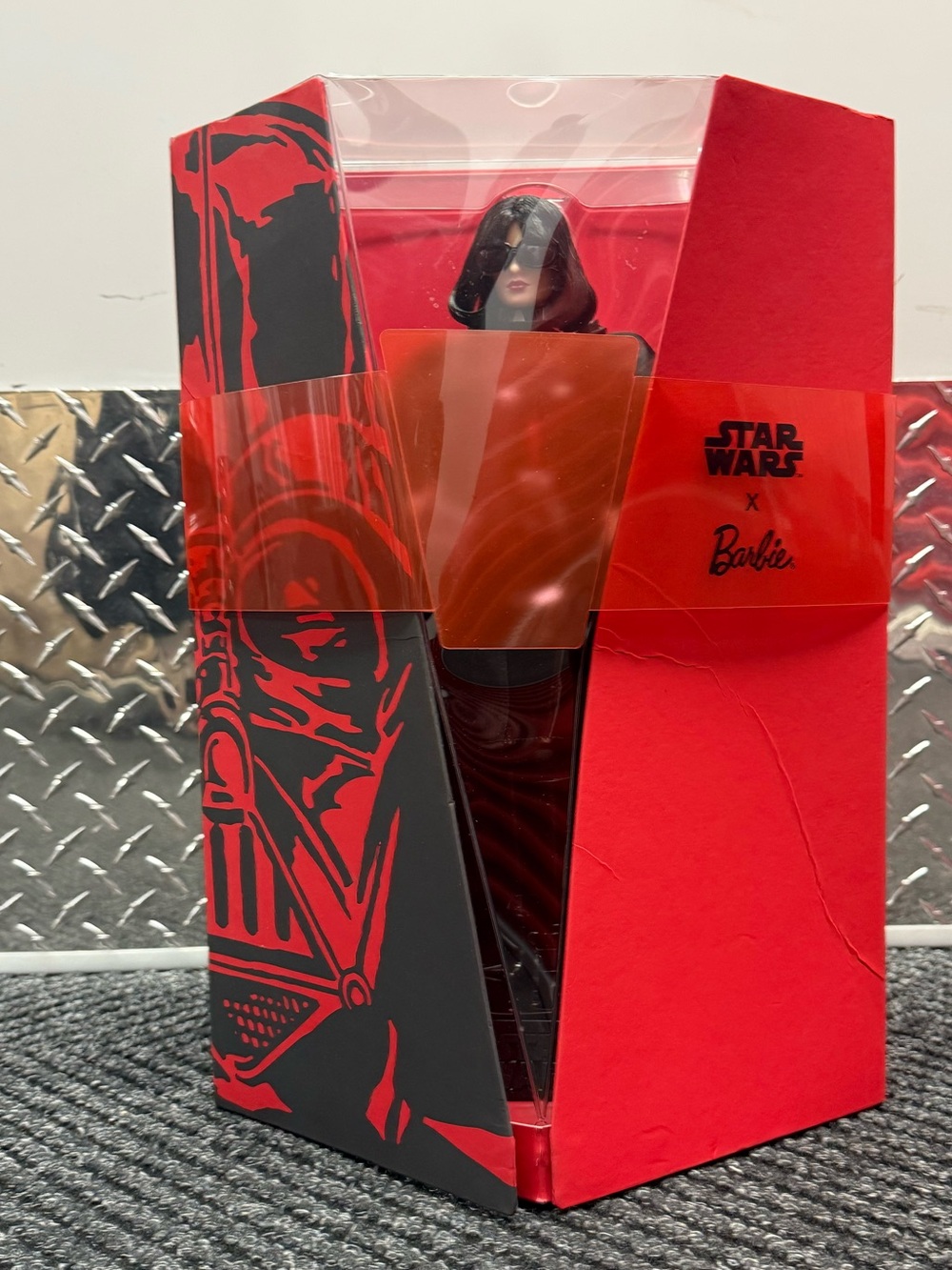 Barbie x Star Wars Collector Doll in Red & Black Packaging